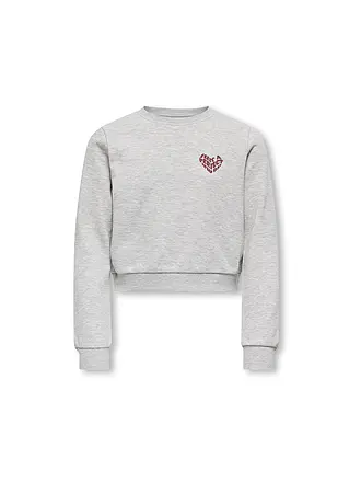 ONLY | Mädchen Sweater KOGRITA | hellgrau